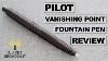 Pilot Volex Fountain Pen Matt Black (rare) F Nib H275